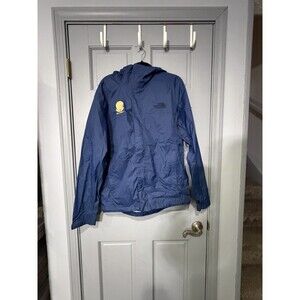 The North Face Men's Navy Windbreaker Jacket Medium